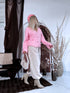 "QUEST Y26001" jacket - soft pink